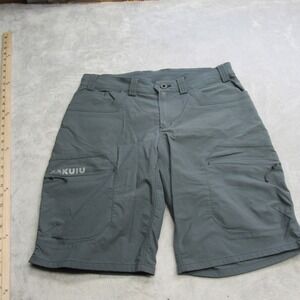 Kuiu‎ Short Mens 33 Gray Cargo Pockets Stretch Woven Performance Hiking Kutana